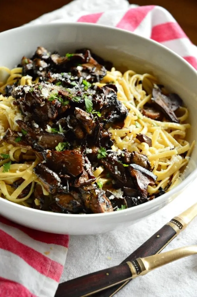 Wild Mushroom Pasta