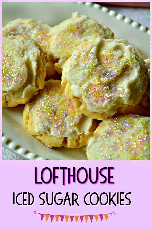 Lofthouse Iced Sugar Cookies Recipe
