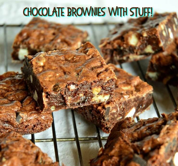 Best Brownies with Stuff