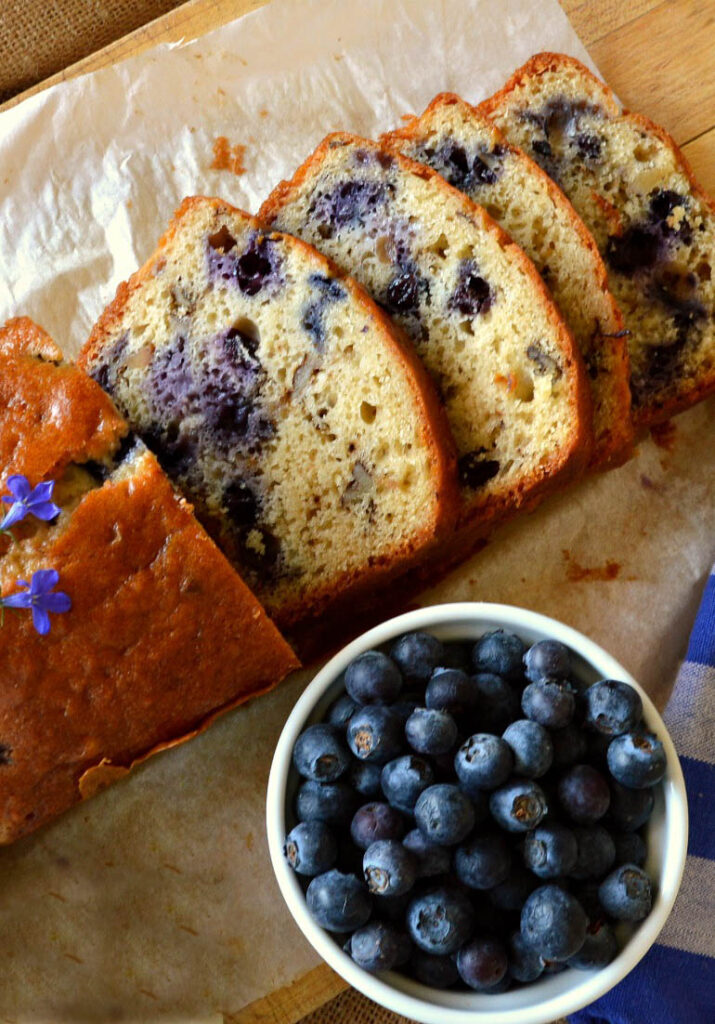 blueberry bread recipe