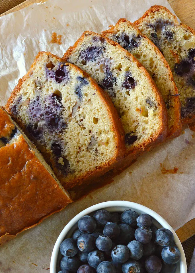 blueberry bread recipe