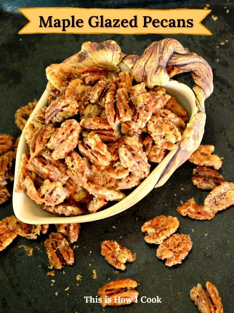 Maple Glazed Pecans Recipe