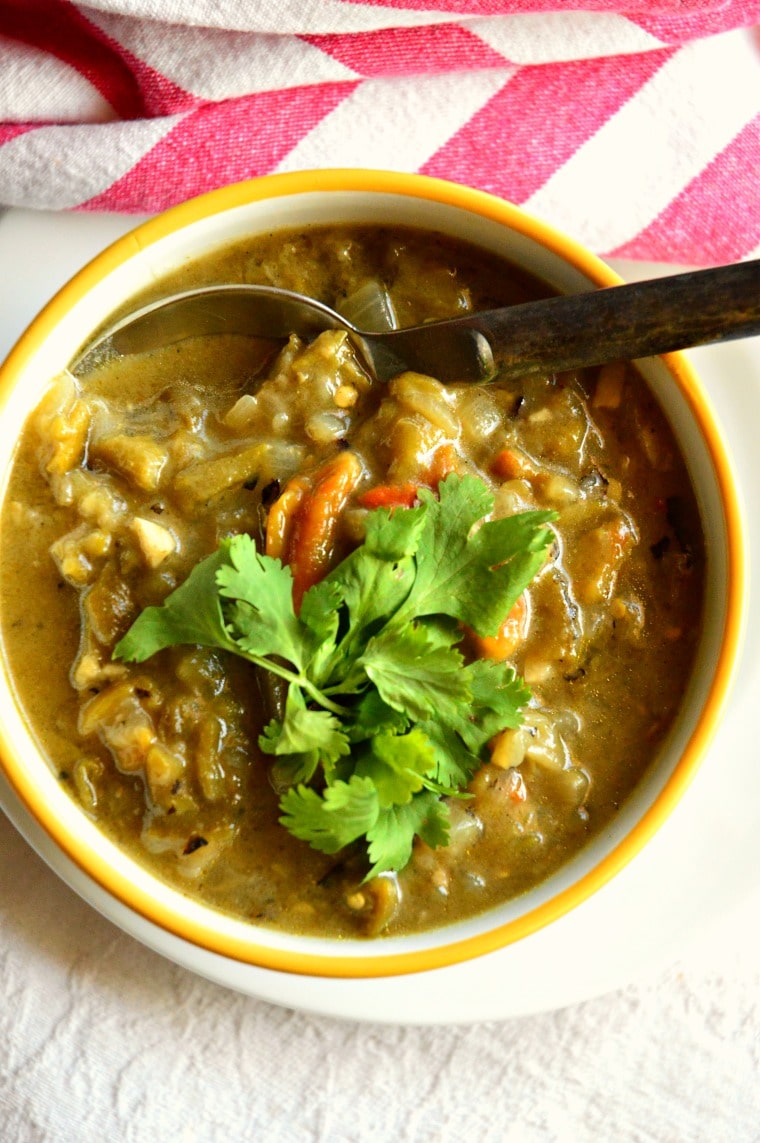 New Mexican green chile