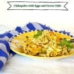Chilaquiles with Eggs (Mexican Comfort Food)