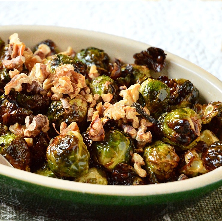 Caramelized Roasted Brussels Sprouts