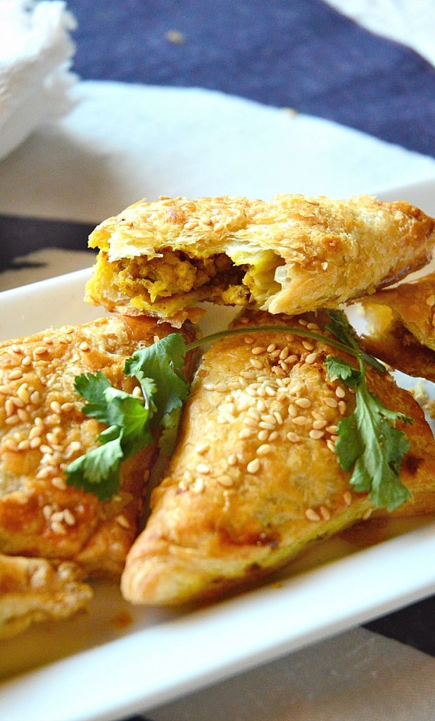 appetizers examples chicken curry puffs