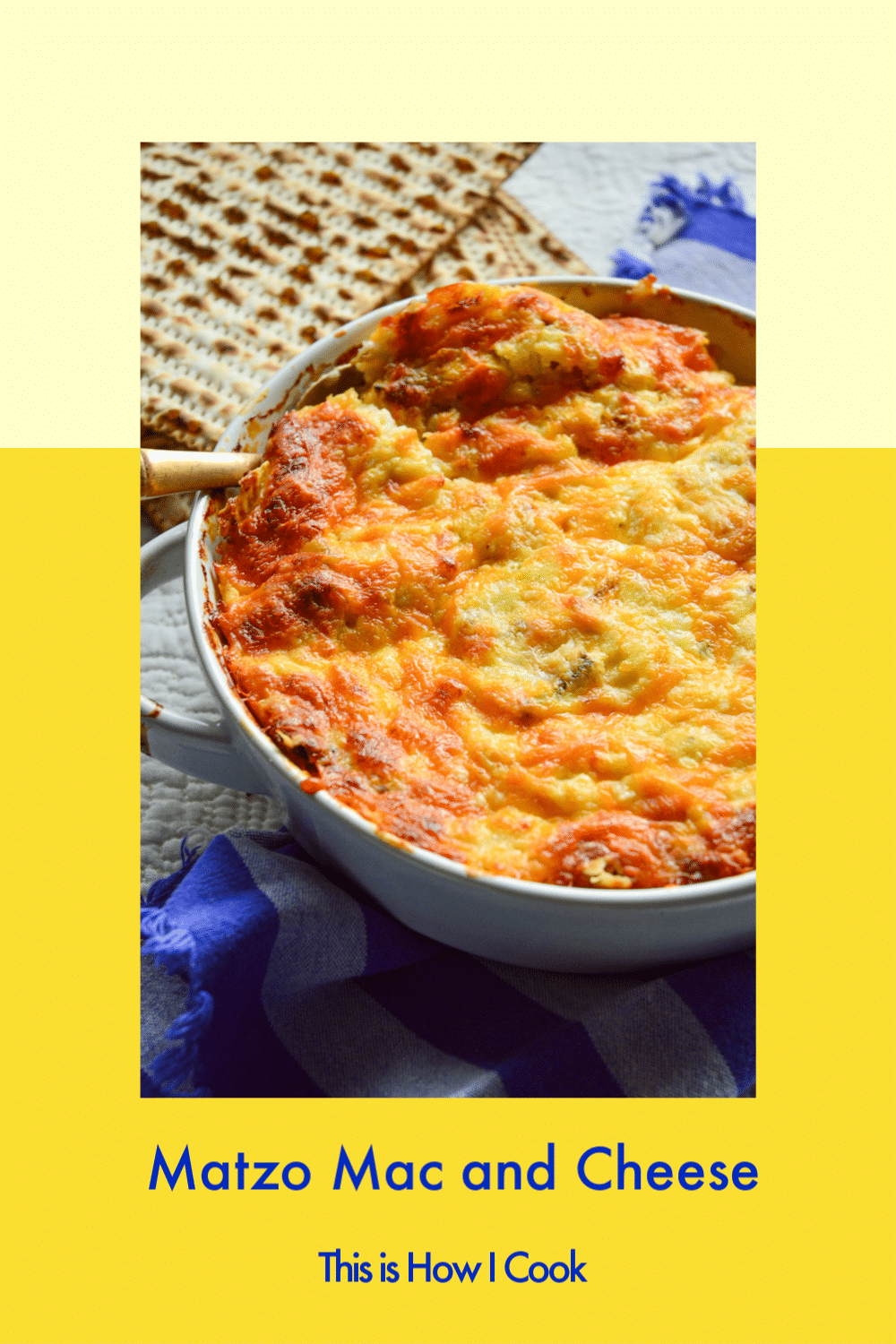 Cheesy Passover Mac and Cheese This Is How I Cook