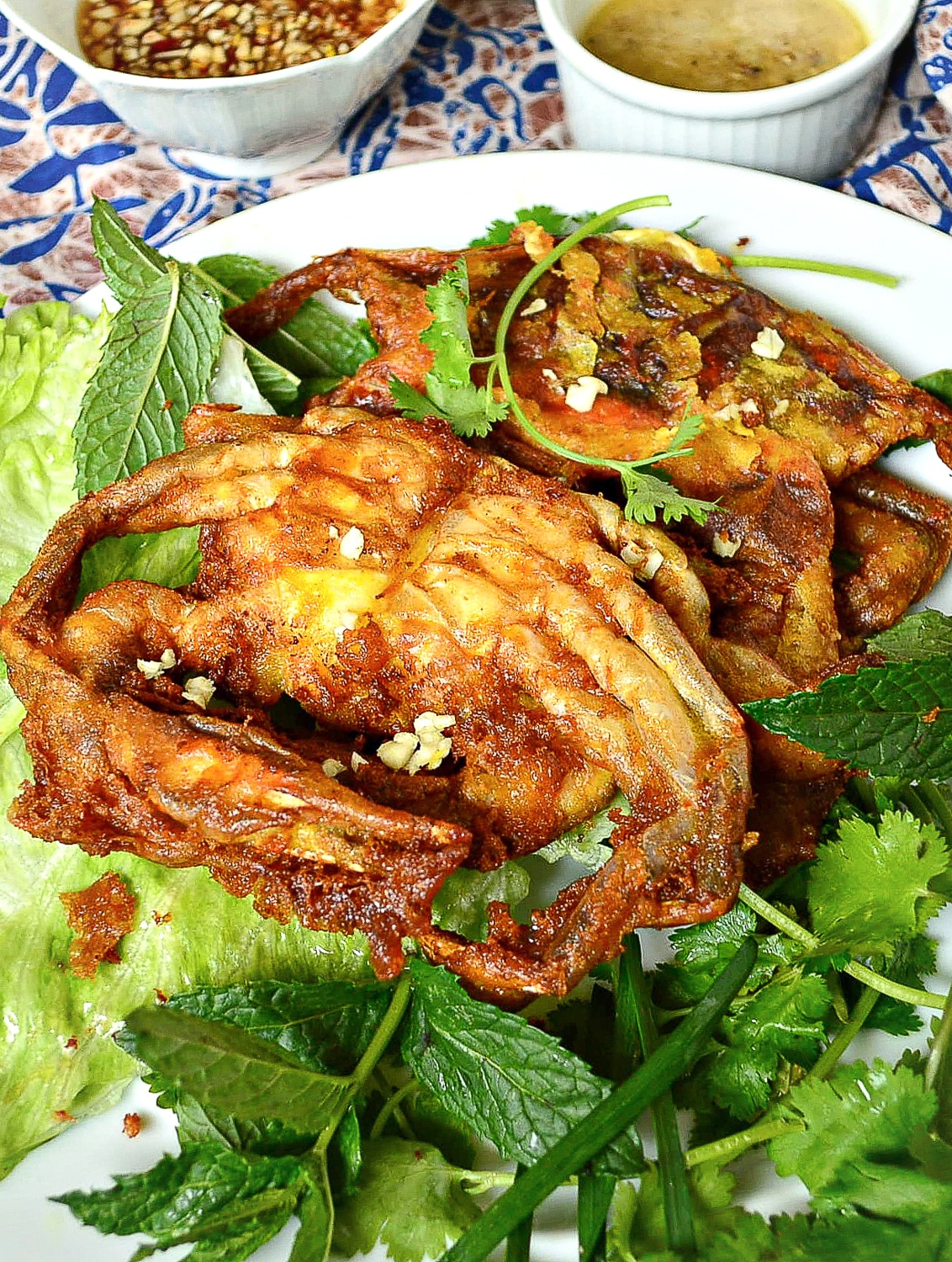 Fried Soft Shell Crab.