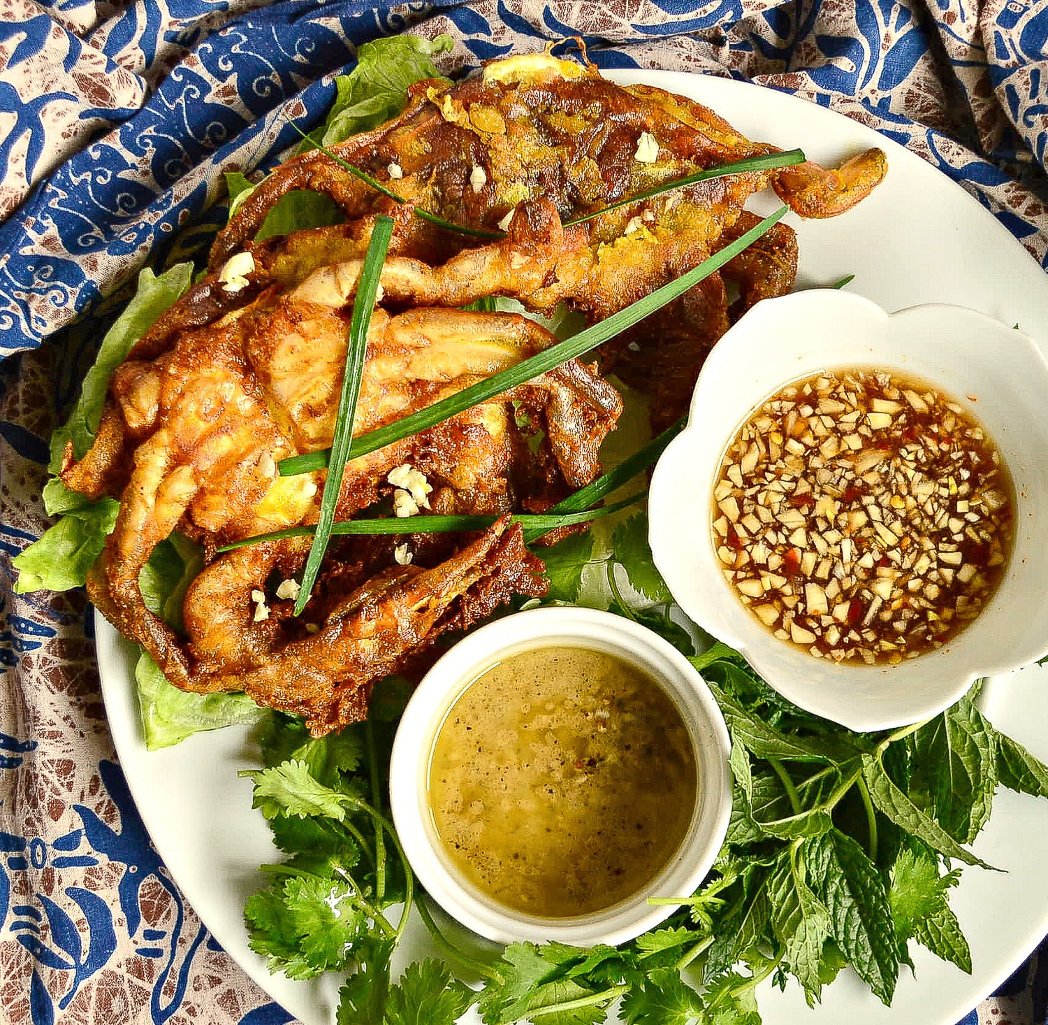Vietnamese Soft Shell Crab.