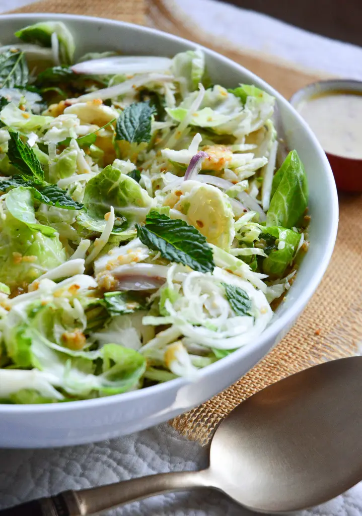 Brussels Sprout Coleslaw