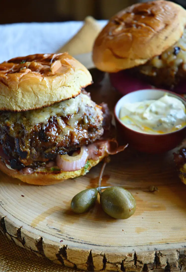 Korean-Style Shrimp Burger