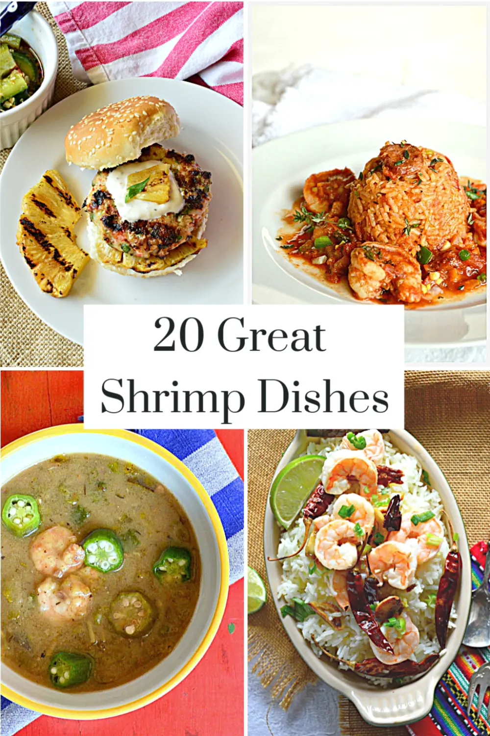 20 Great Shrimp Dishes with 4 Pictures