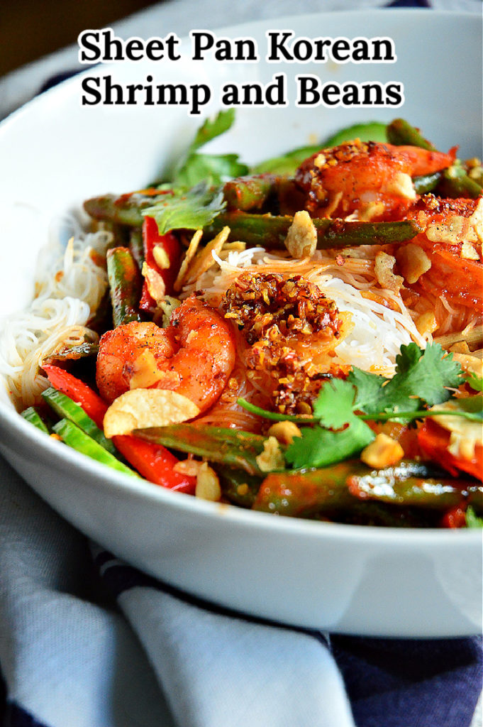 Korean Shrimp Noodle Bowl