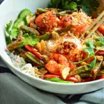 Korean Shrimp Dinner Bowl