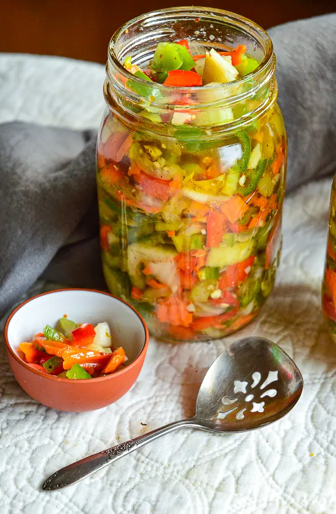 Italian Giardiniera Recipe | Dandk Organizer