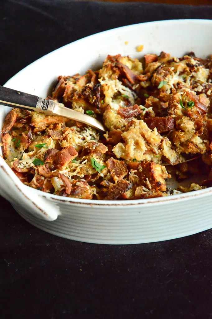 Bacon-beer-cheese-thyme-dressing