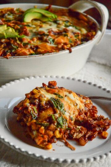 turkey mole casserole 06