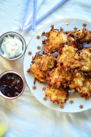 air fryer potato latkes 09