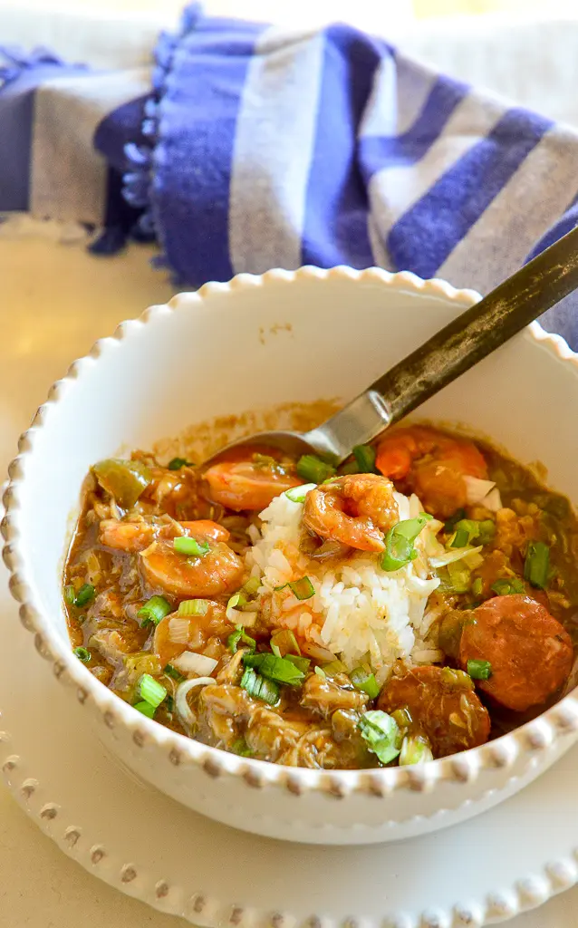 Seafood Gumbo with Sausage