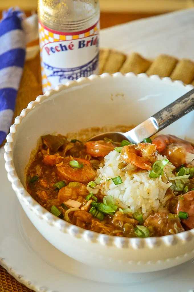 shrimp and sausage gumbo