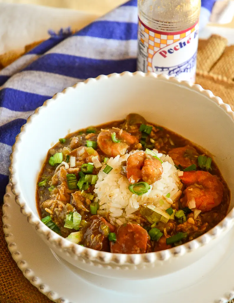 shrimp and sausage gumbo