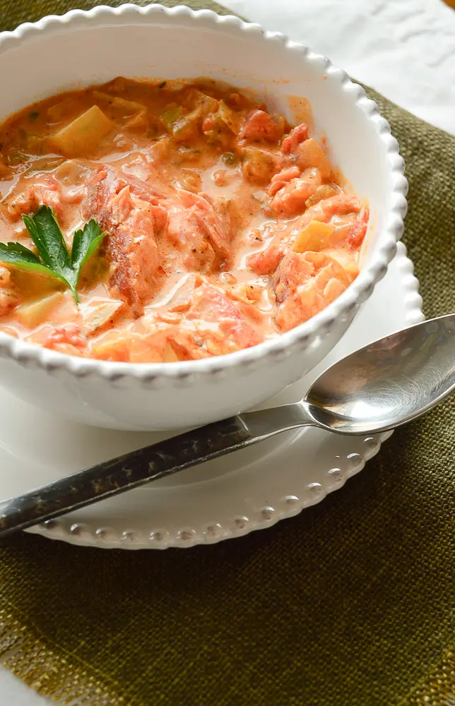 Smoked Salmon Chowder