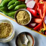 Zatar Dip with Veggies