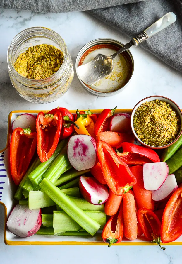 Veggie Dip Crudite Platter