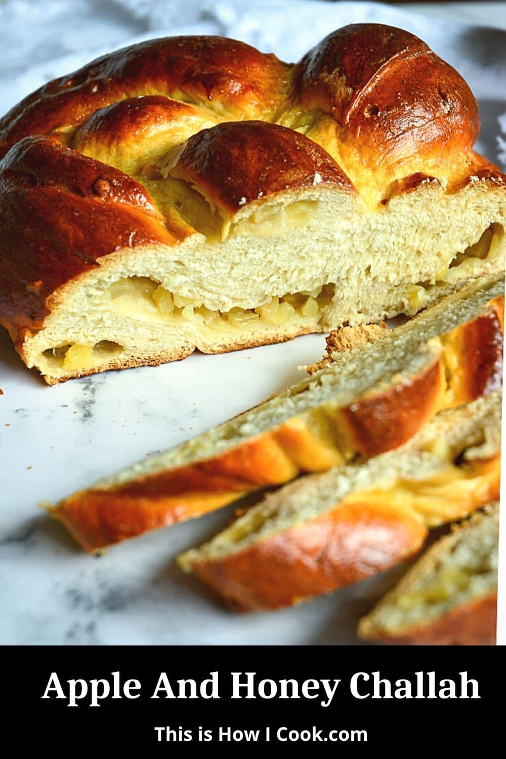 Apples and Honey Challah Round