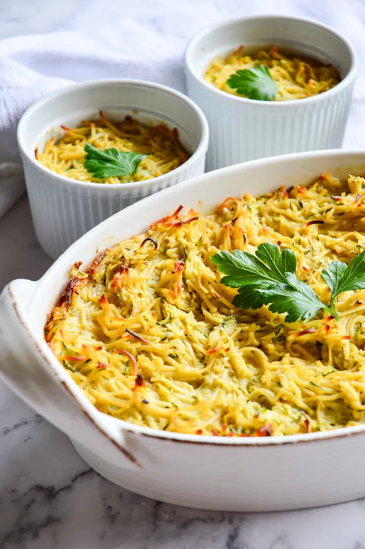 Zucchini Noodle Kugel Recipe