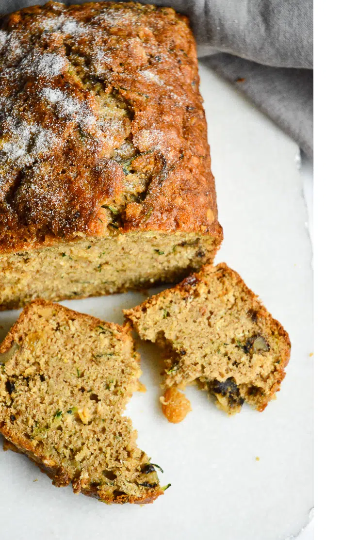 Zucchini Bread With Walnuts