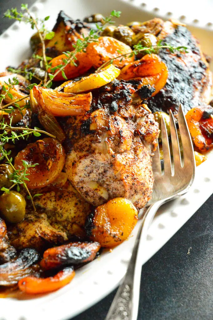 Chicken with Apricots