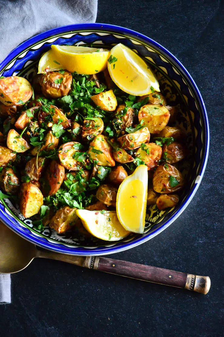 Spicy Lebanese Potatoes