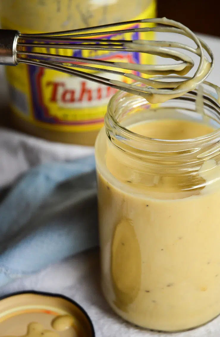 tahini salad dressing recipe