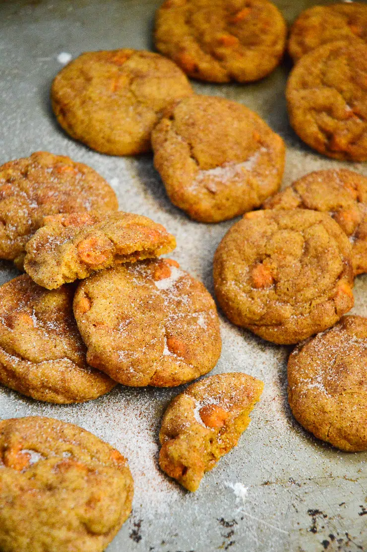 Pumpkin snickerdoodles