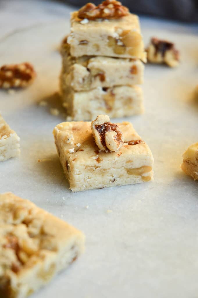 Maple Syrup Fudge Recipe with Toasted Walnuts - This Is How I Cook