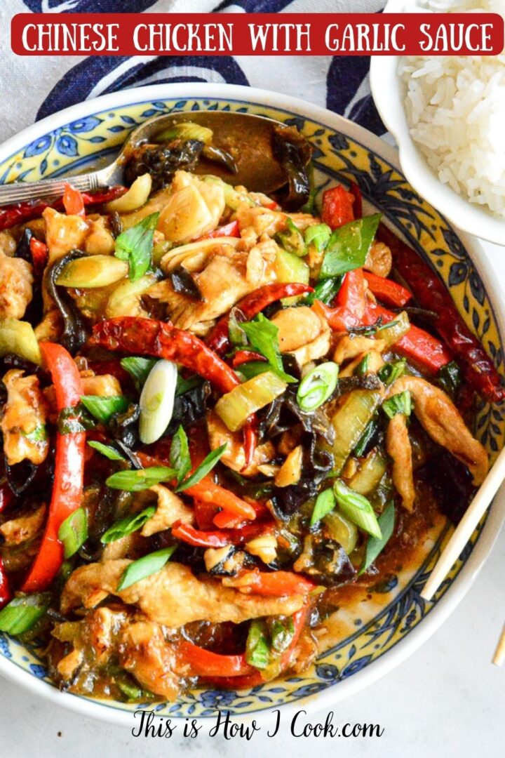 Chinese Chicken in Garlic Sauce Recipe - Better Than Takeout - This Is