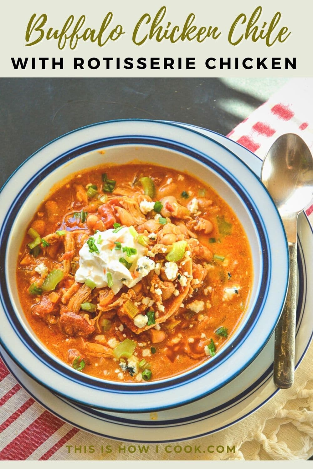 Buffalo chicken Chili