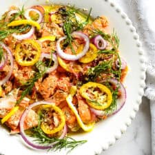 Lemon Salmon with Brown Butter