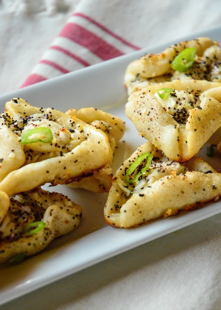 Bialy Hamantaschen with everything bagel seasoning recipe ideas