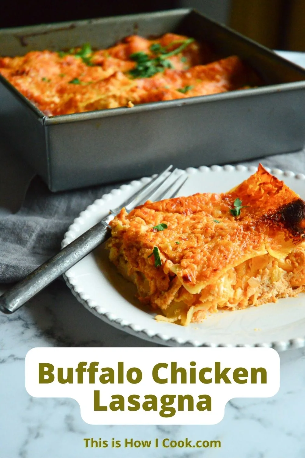 buffalo chicken lasagna