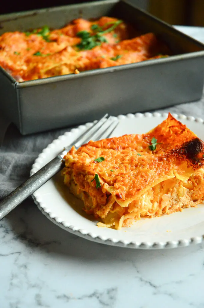 buffalo chicken lasagna