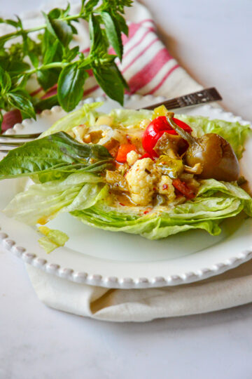 Iceberg lettuce Salad with Italian Dressing 11 of 12