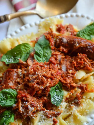 Italian Dinner Ideas with Pork Ragu