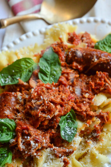 Pork Shoulder Ragu with Bowties 13 of 13