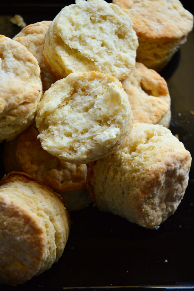 Southern buttermilk biscuits