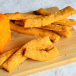 southern cheese straws recipe on cheese board