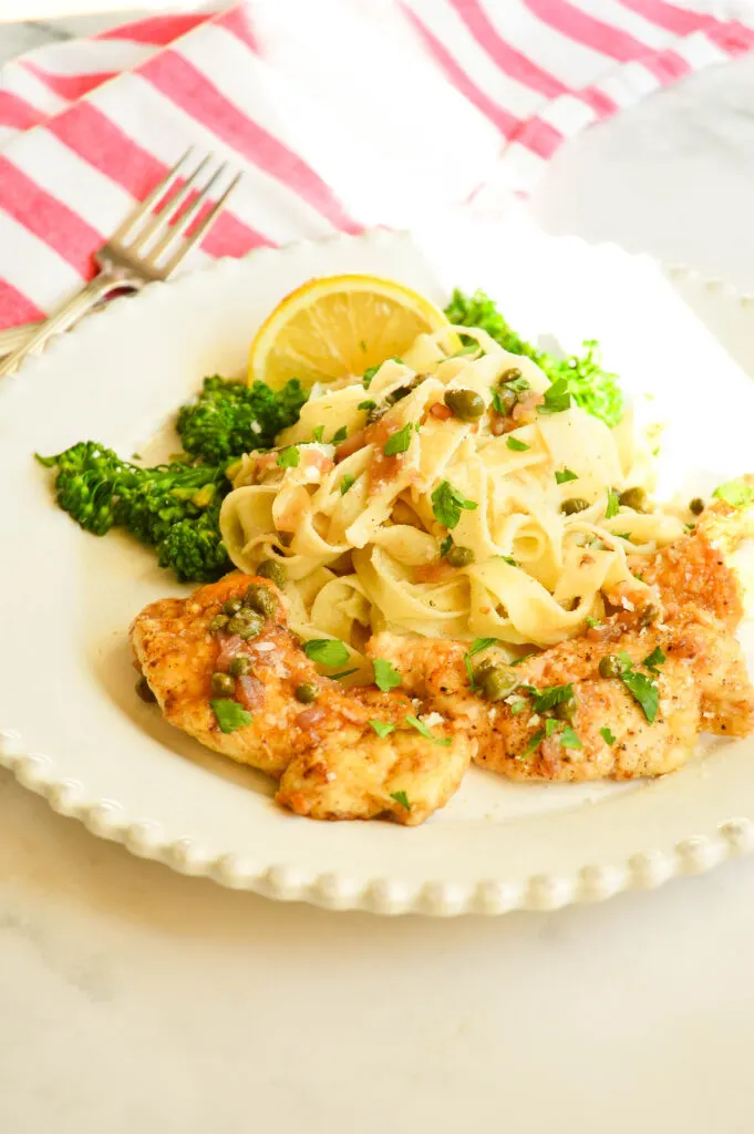 chicken piccata with the best side dishes