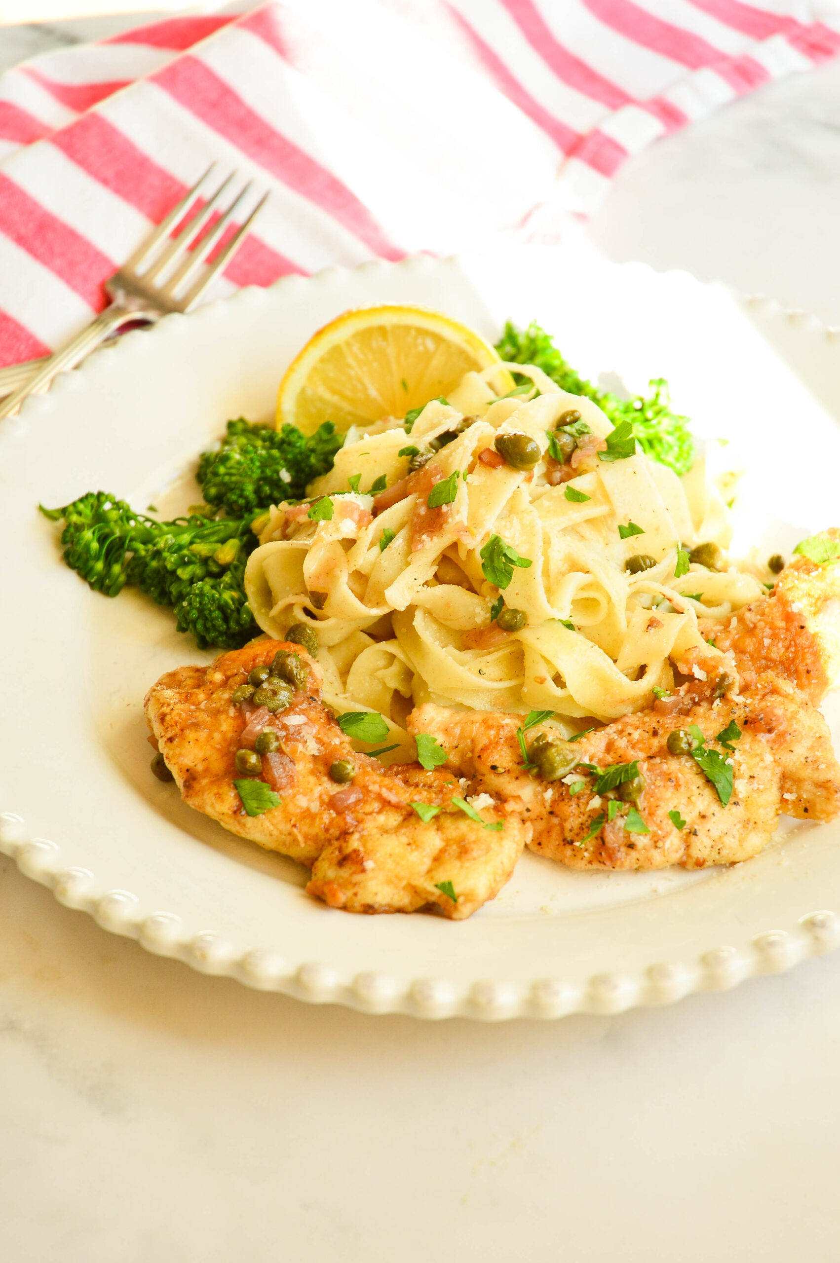 Chicken Piccata With The Best Side Dishes This Is How I Cook