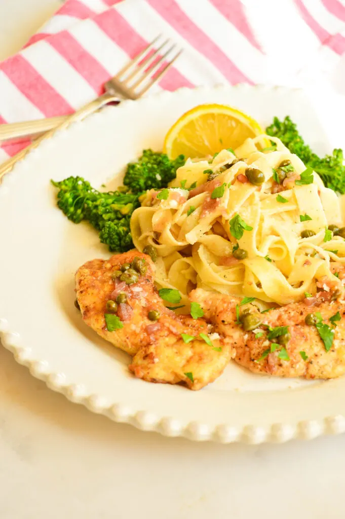 Chicken Piccata and best side dishes